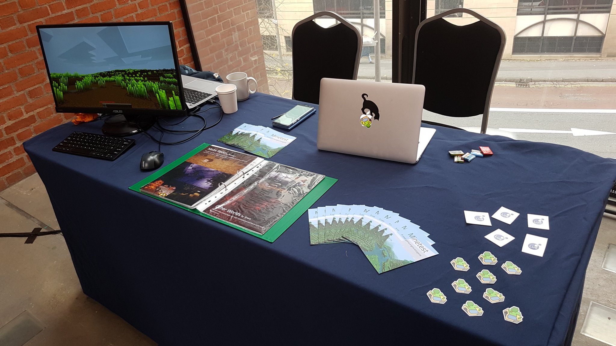 Stall at Freenode Live 2018